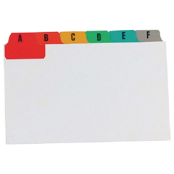 Image for Concord 6x4in MultiColour Guide Cards (24 Pack) 15298